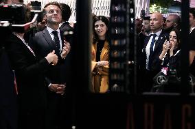 President Macron Visits The Viva Technology - Paris
