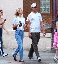Princess Maria-Olympia of Greece Out - NYC