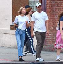 Princess Maria-Olympia of Greece Out - NYC