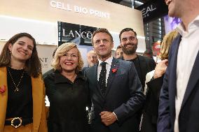 President Macron Visits The Viva Technology - Paris