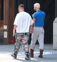 Sam Smith With His Boyfriend Out - NYC