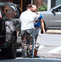Sam Smith With His Boyfriend Out - NYC
