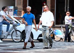 Sam Smith With His Boyfriend Out - NYC