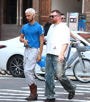 Sam Smith With His Boyfriend Out - NYC