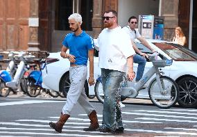 Sam Smith With His Boyfriend Out - NYC