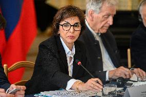 European Union s Ministers Of Culture Working Day - Paris