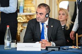 European Union s Ministers Of Culture Working Day - Paris