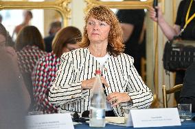 European Union s Ministers Of Culture Working Day - Paris
