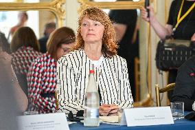 European Union s Ministers Of Culture Working Day - Paris