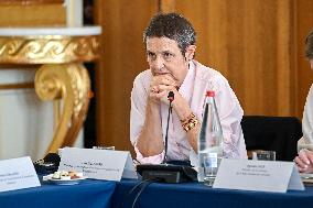 European Union s Ministers Of Culture Working Day - Paris