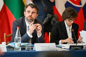 European Union s Ministers Of Culture Working Day - Paris