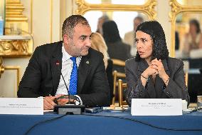 European Union s Ministers Of Culture Working Day - Paris