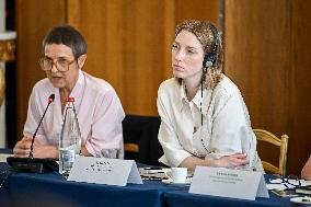 European Union s Ministers Of Culture Working Day - Paris