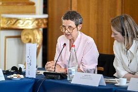 European Union s Ministers Of Culture Working Day - Paris