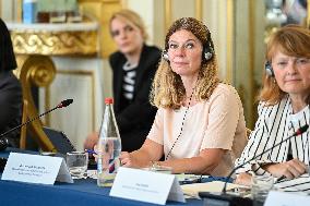 European Union s Ministers Of Culture Working Day - Paris