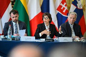 European Union s Ministers Of Culture Working Day - Paris