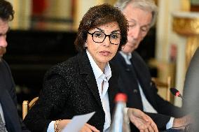 European Union s Ministers Of Culture Working Day - Paris