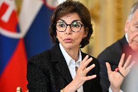 European Union s Ministers Of Culture Working Day - Paris