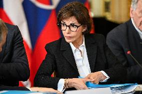 European Union s Ministers Of Culture Working Day - Paris