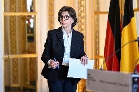 European Union s Ministers Of Culture Working Day - Paris