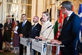 European Union s Ministers Of Culture Working Day - Paris