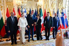 European Union s Ministers Of Culture Working Day - Paris