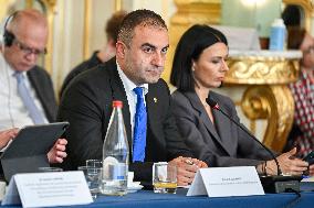 European Union s Ministers Of Culture Working Day - Paris
