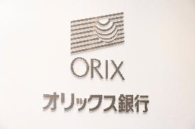 ORIX Bank signage and logo