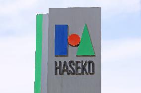 Haseko Corporation signage and logo