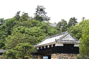 The exterior of Kochi Castle