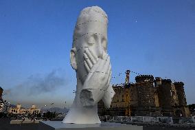 Silent Hortense Sculpture - Naples
