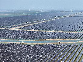 Scale of Wind And Photovoltaic Installed Capacity in China