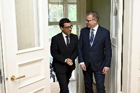 Pääministeri Orpo ja komission varapuheenjohtaja Sejourne tapaavat