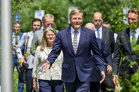 King Willem-Alexander Opens Dr. H.P. Heineken Centre in Zoeterwoud - Netherlands