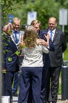 King Willem-Alexander Opens Dr. H.P. Heineken Centre in Zoeterwoud - Netherlands