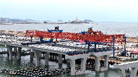 Houhai Cross-sea Special Bridge Construction