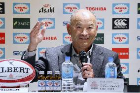 Rugby: Japan head coach Jones