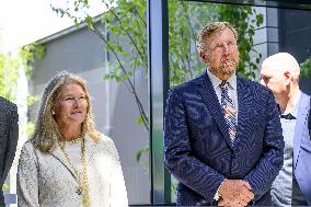 King Willem-Alexander Opens Dr. H.P. Heineken Centre in Zoeterwoud - Netherlands