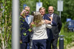 King Willem-Alexander Opens Dr. H.P. Heineken Centre in Zoeterwoud - Netherlands