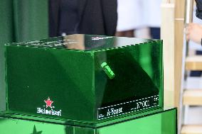 King Willem-Alexander Opens Dr. H.P. Heineken Centre in Zoeterwoud - Netherlands