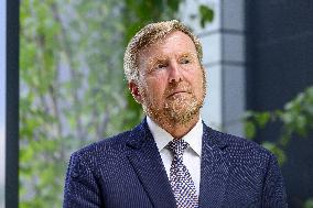 King Willem-Alexander Opens Dr. H.P. Heineken Centre in Zoeterwoud - Netherlands