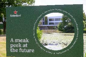 King Willem-Alexander Opens Dr. H.P. Heineken Centre in Zoeterwoud - Netherlands