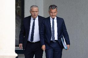 Weekly cabinet meeting - Paris