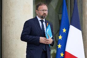 Weekly cabinet meeting - Paris