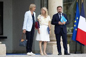 Weekly cabinet meeting - Paris
