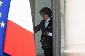 Weekly cabinet meeting - Paris
