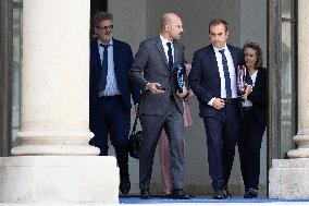 Weekly cabinet meeting - Paris