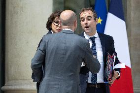 Weekly cabinet meeting - Paris