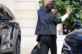Weekly cabinet meeting - Paris
