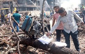 Air India Plane Crashes After Take Off - India